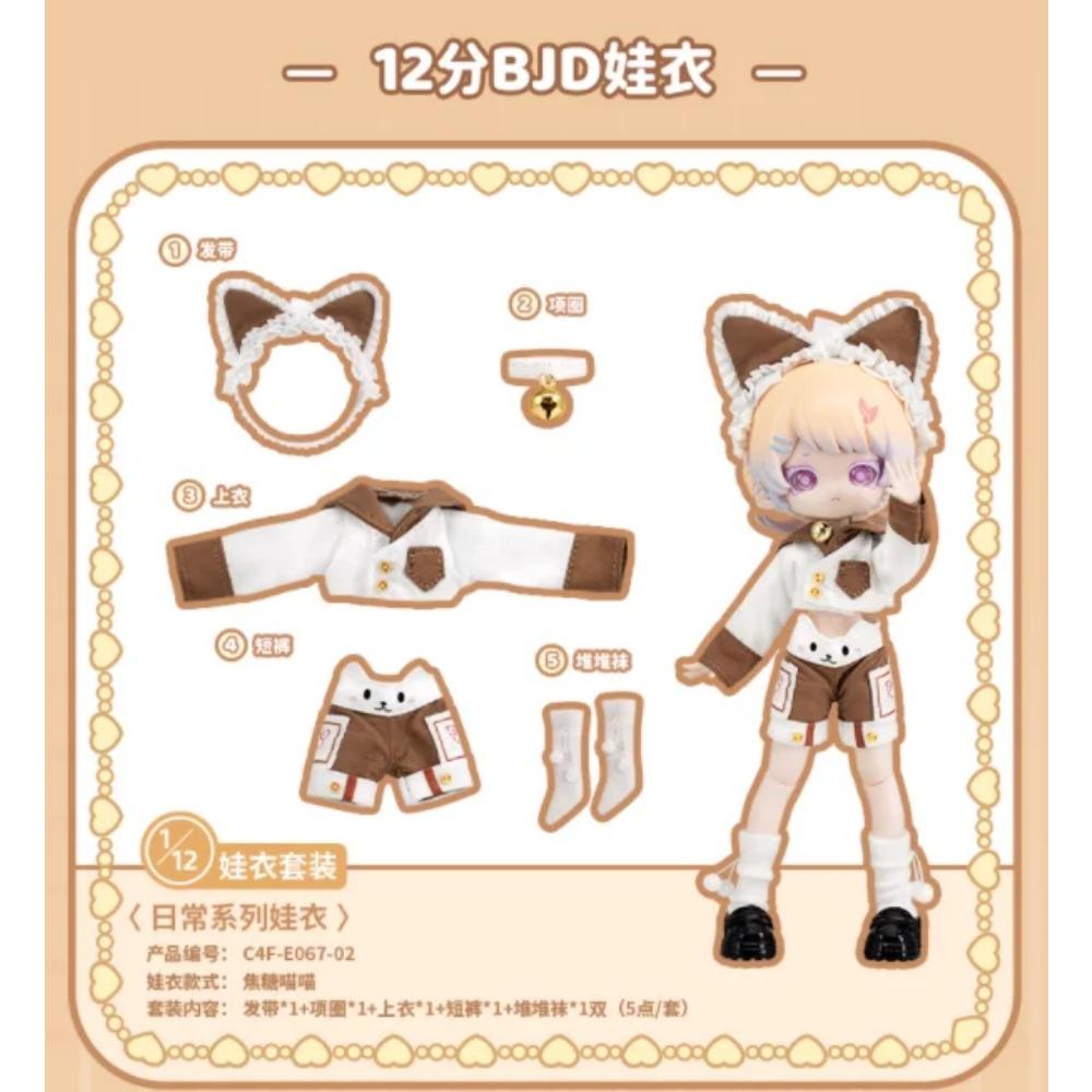 Come4free Bonnie Dress Penny Clothes 12 Points Bjd Doll Exquisite Cute Baby Clothes (Only Clothes)