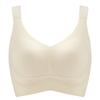 Large size underwear, women's fat mm, large breasts show small, seamless gathering, full cup bra, no steel ring to close secondary breasts