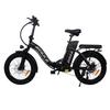 AVAKA BZ20 Plus 20" City E-Bike mit Rücksitz, 500W, 48V 18.2Ah, 32km/h, faltbares Design, IP54, Shimano 7-Gang, Duale Scheibenbremse