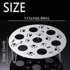 Thickened Stainless Steel Steaming Grid Round Folding Steamed Egg Rack  Steaming Eggs