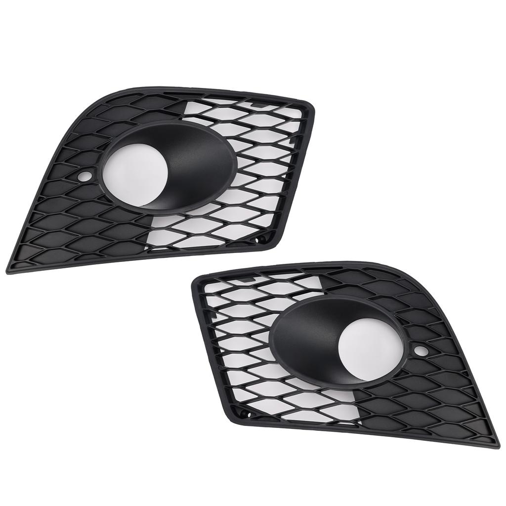 2PCS Front Bumper Fog Light Cover Grille Grill Fit Seat Leon Cupra 2005-2012