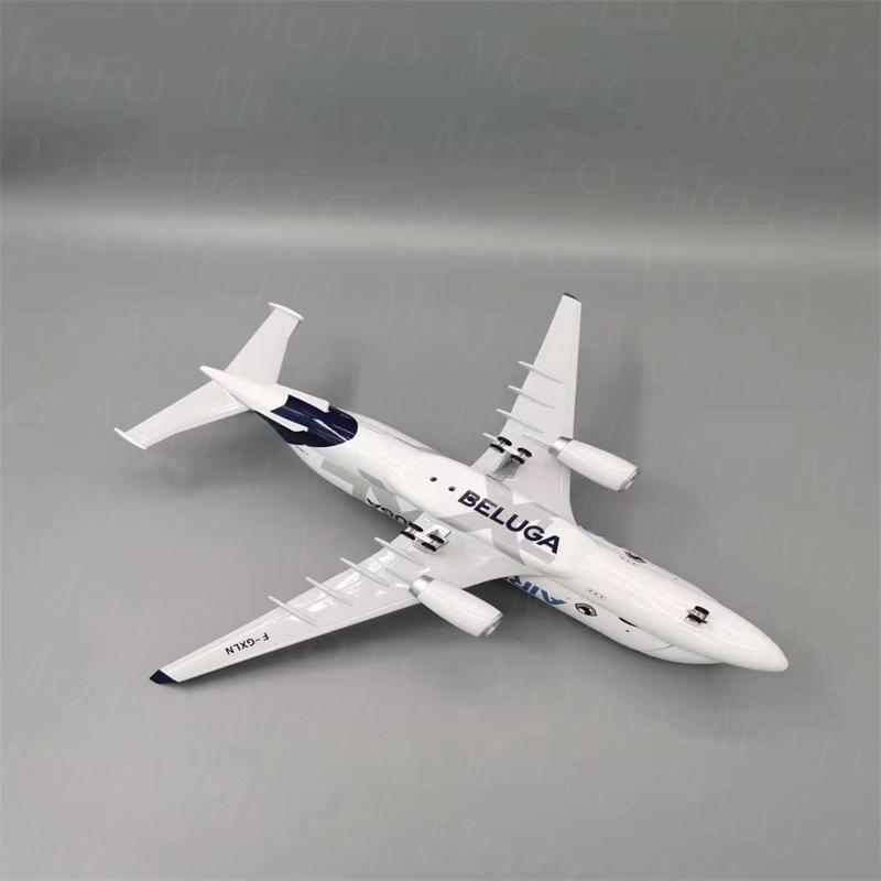 42CM Airbus Super Beluga A300-600ST Model Plane 1:150 Scale Simulation Aircraft Model Airlines Resin Transport Airplane Model