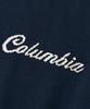 COLUMBIA UNIVERSITY 8Bit Crop Fleece Women Crew Neck _Navy