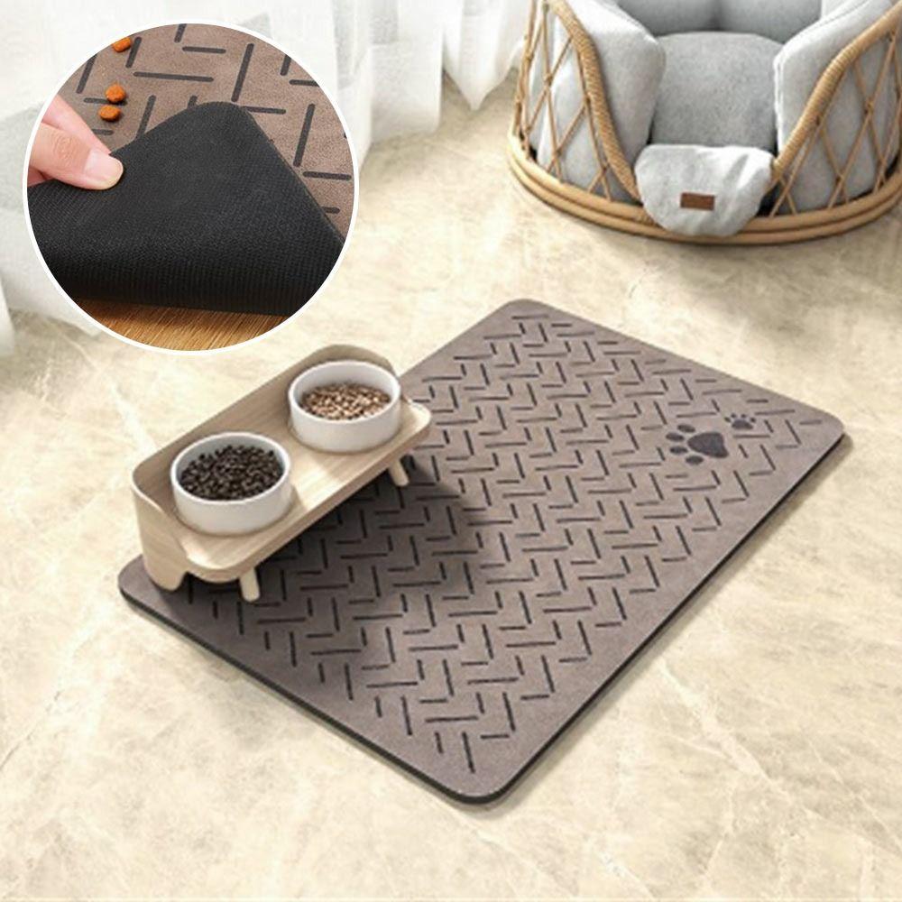 Anti Slip Pet Feeding Pad Dirt Resistance Pet Mats Practical Cat Dog Sleeping Mat