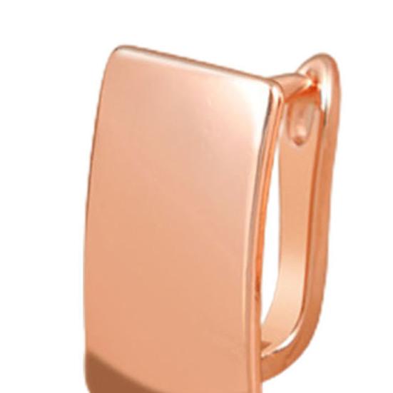 1 Pair Earrings Fashion Elegant Square Women Fashion Earrings for Outdoor