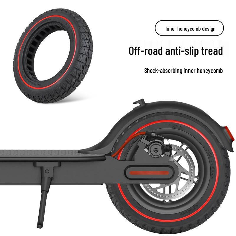 M365 Elektroroller Offroad Honeycomb 10x2.0" Explosionssicherer Reifen