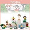Adorable Crayon Shin-chan Classic Scene Figurine Set With 9 Unique Characters For Desk Display