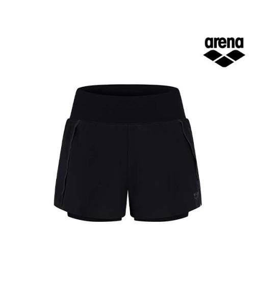 Alena Arena Life Women'S Two-In-One Half Pants A6Ml1Hp72Blk