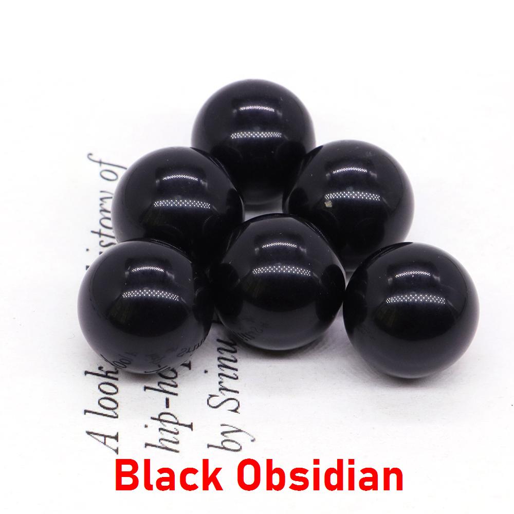 16mm Mini Runde Kristallkugel Loses Set Natürlicher Taschenstein Energie Exemplar Quarz Globus Chakra Kugel Perlen Dekoration