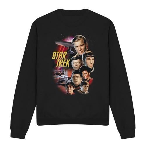 Star Trek Unisex Adult The Classic Crew Sweatshirt