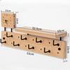 Bedroom Clothing Storage Wall Clothes Hanger Space Saving Home Organization Wall Mounted Kitchen Towels Clothes Hats Toilet