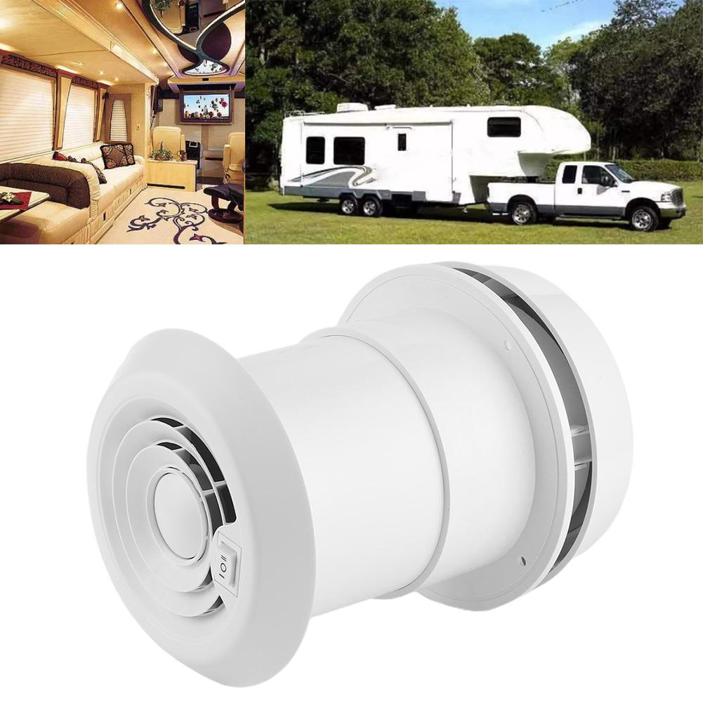 24V Roof Fan Air Ceiling Cooling Ventilation Grille for Campers Motorhome Travel Trailer Van