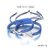 2 Stück 8 Wörter Unendliche Liebe Partnerarmbänder Für Frauen Männer Handgefertigtes Geflochtenes Seilkette Charm Passendes Armband Freundschaftsschmuck