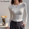 La Chapelle Women's Slim Fit Long Sleeve T-shirt