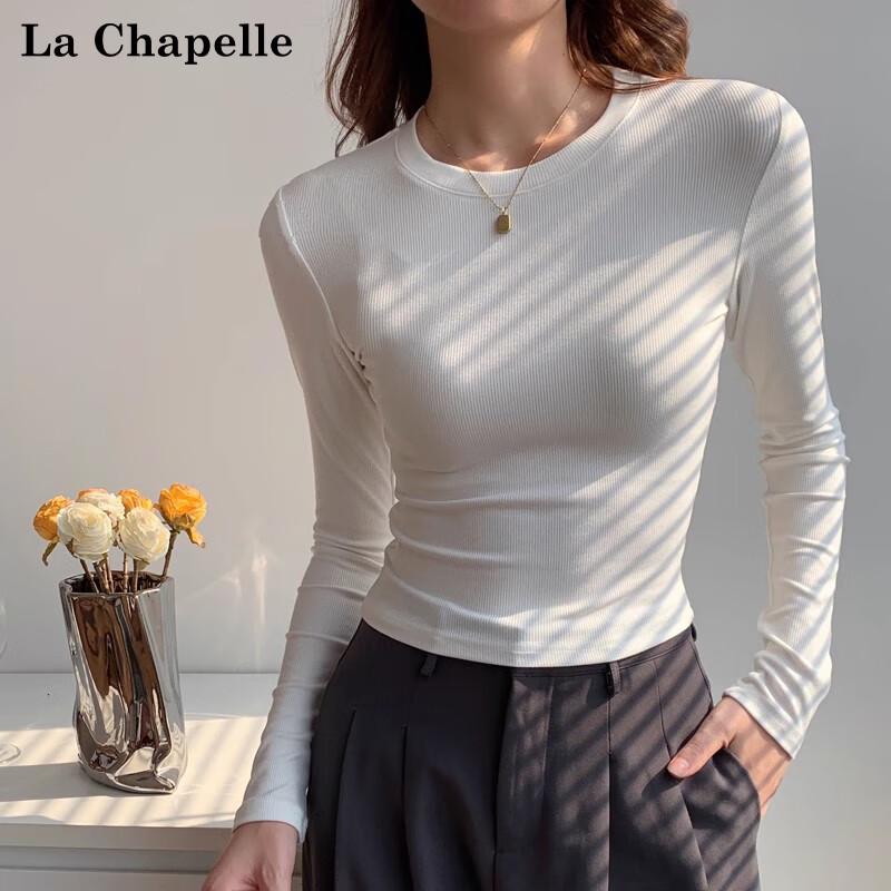 La Chapelle Women's Slim Fit Long Sleeve T-shirt