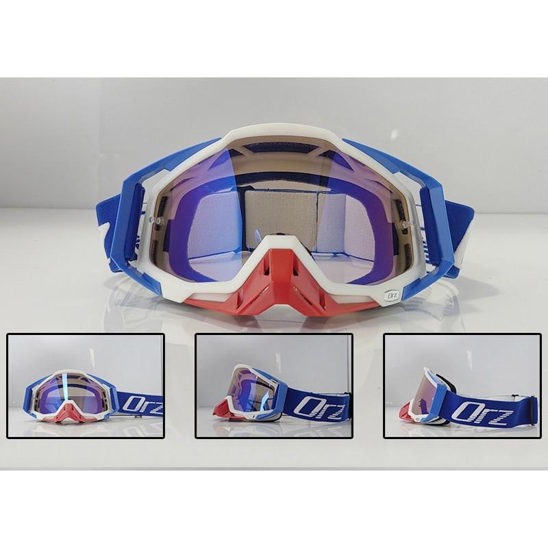 ORZ Motorcycle Goggles Off-Road Riding DH Downhill MTB ATV Dirt Bike Helmets Protective Eyewear