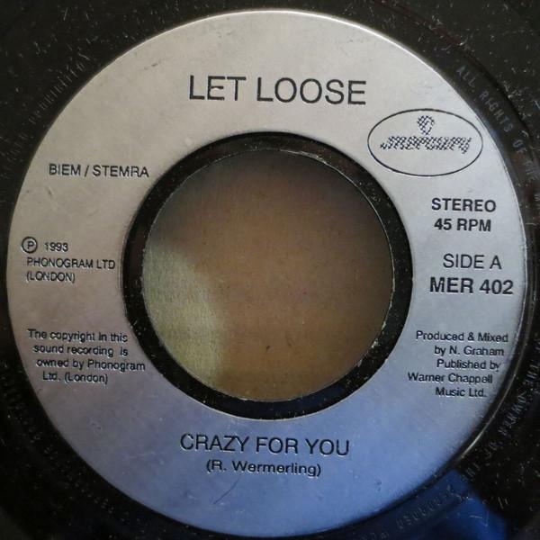 

7inch Record LET LOOSE - Crazy For You MER402 Mercury 1994 UK ObiPop Used