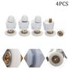 4pcs19mm/23mm/25mm/27mm/29mm Door Roller Shower Rooms Cabins Pulley / Shower Room Roller /Runners/Wheels/Pulleys Diameter