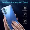 For Samsung Galaxy S25 FE Case TPU Clear Phone Cover+2PCS Tempered Glass Screen Film 2.5D Arc Edge