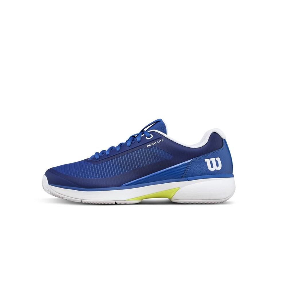 Wilson Rush Lite 5 Clay sneakers breathable mesh blue