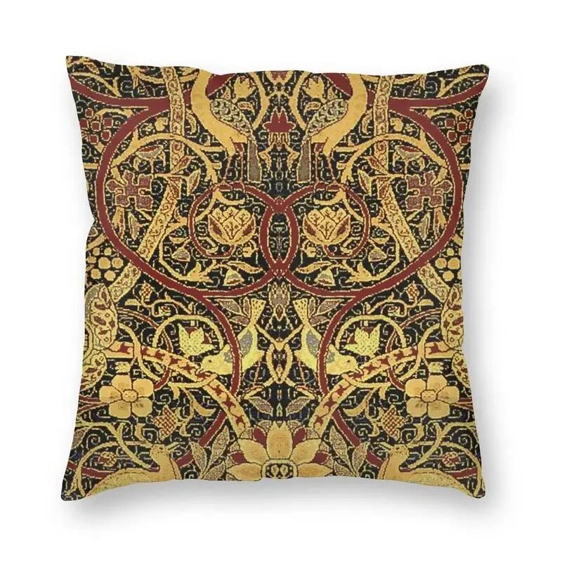 Fronha de Almofada Floral Padrão Quarto Decoração Sala de Estar Morango Ladrão Capa de Almofada Vermelha