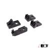 BHL588-1 Left Side Headlight Holder Mount Repair Bracket Tab Set for VW Crafter MK1 2E 2F 2006-2017 2E0998225