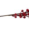 Artificial Berry Stems Holly Red Simulation Tree 3/4branches Beautiful