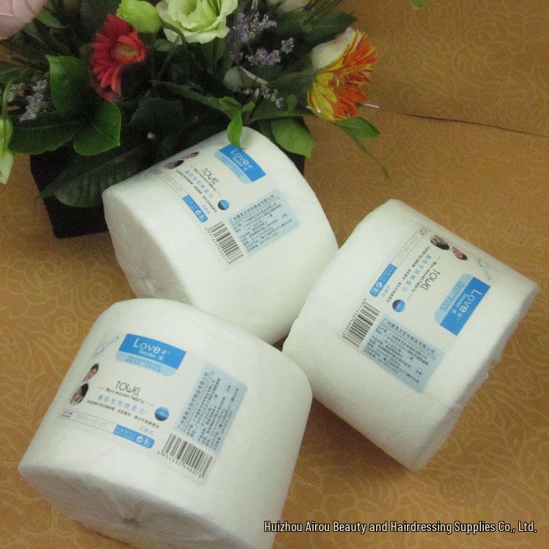 Liu Tao Style Disposable Soft Cotton Facial Cleansing Towels for Salon and Travel