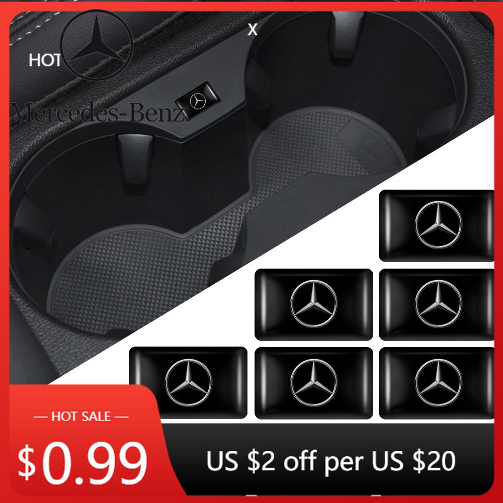 Car Sticker 2025 Hot For Benz 10/20/50Pcs Car Styling 3D Epoxy Stickers Auto Interior Decoration Decals for Mercedes Benz AMG Cl