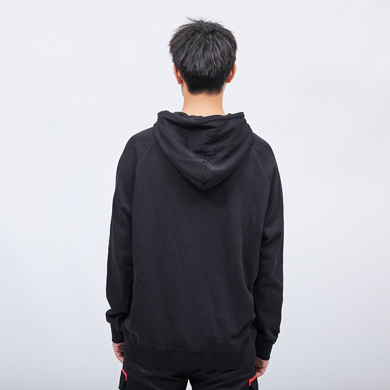 ONITSUKA TIGER Classic Fashion Hooded Long Sleeve Sweatshirt Men Tops Black 2181A349-002