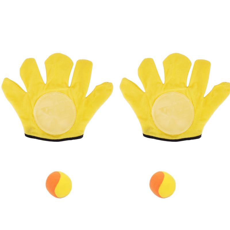 

4PCS Children Sucker Sticky Ball Toy Outdoor Sports Catch Ball Game Set Throw And Catch Parent-Child Interactive Outdoor Toys