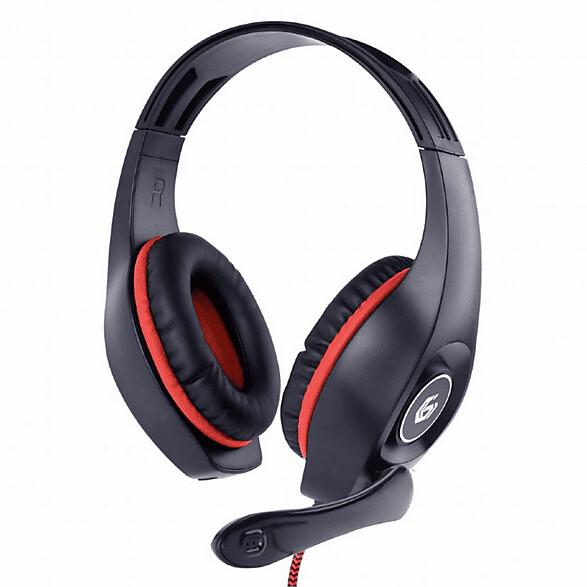 Наушники Gembird GHS-05 GHS-05-R красный