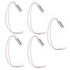 5Pcs 14500rpm Waterproof Cylindrical Micro Coreless Vibration Motor for Massager