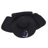 Solar Fan Sun Hat USB Rechargeable   UPF50 Waterproof Wide Brim Fishing Hat with Neck Flap for Beach Garden Outdoor Sports