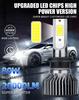 2pcs H4 LED H7 Headlights For Cars Bulbs White COB H1 H3 H11 9012 9005 9006 Mini Fog Lights Auto Headlamps Lamps 880