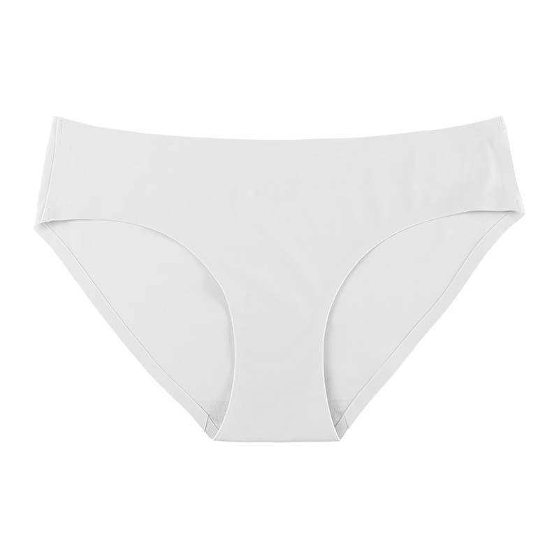 

Бесшовные женские спортивные трусы больших размеров из ледяного шелка, дышащие, с хлопковой ластовицей L