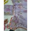 Premium Tabby Silk Saree – Multicolour Mirror Work Masterpiece