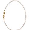 LAYERMOOD 24 Gold ball pearl Necklace-silver925