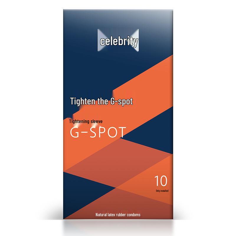 Celebrity Ultra-Thin 002 Gepunktete Kondome 10er-Pack: Ideal für Hotel- und Familienplanungsnutzung