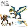 LEGO Ninjago 71796 Elemental Dragon Vs Empress Moss