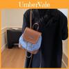 Zaino alla moda in materiale PU color castagna con chiusura magnetica per uso quotidiano e viaggi