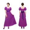 W Bridgeton Cos Dress Vintage Regency Dress High Waist Ball Skirt Victorian Dress Dress