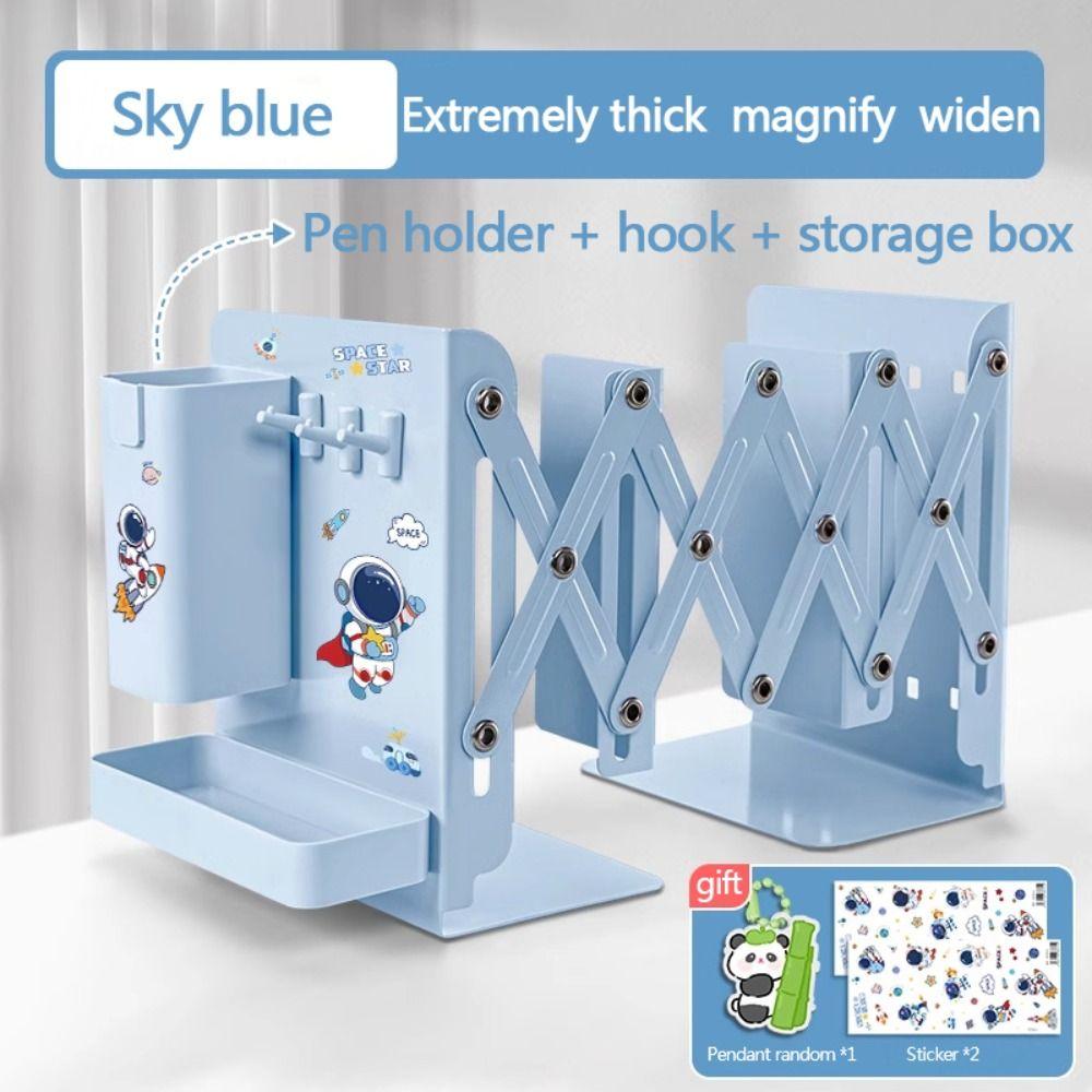 Metal File Sorter Rack Vertical Storage Display Bookshelf Modern Book Storage Rack Office