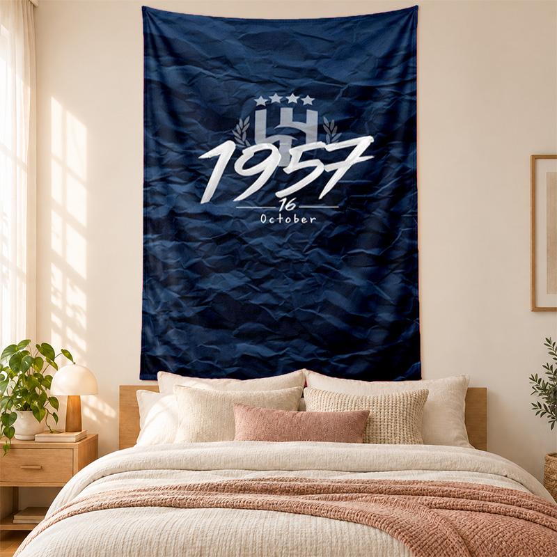 Al Hilal Riyadh Tapestry highquality for decorating living room bedroom dorm walls ideal as bedroom wallart orholiday gift