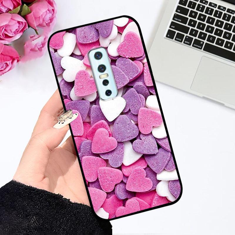 Cases For vivo V17 Pro Cute Astronaut Fashion Shockproof Soft Bumper For Vivo V17 Pro V17Pro 1909 1910 Coque V 17 Pro Capa