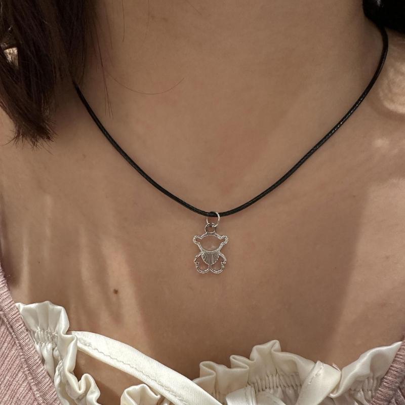 Statement Necklace Adjustable Rope Necklace Fashion Neck Jewelry for Party Daily