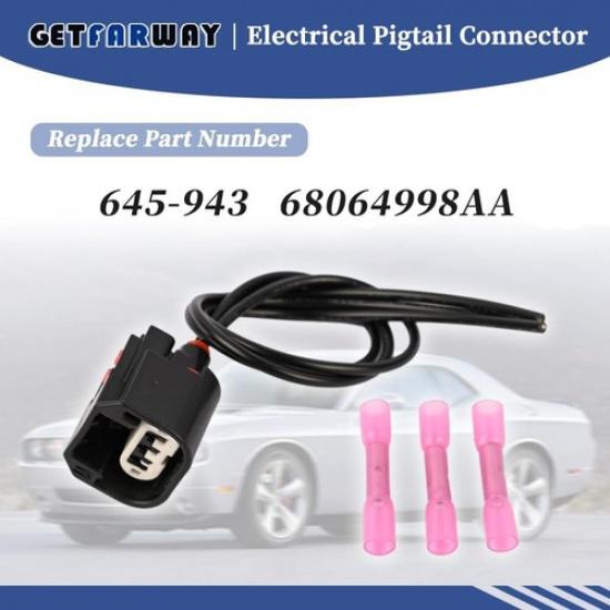 Electrical Pigtail Connector 68064998AA Compatible with Vehicles 2009-2018, R