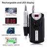 Portable Electric Nail Drill Manicure Machine For Acrylic Gel Polish Nails Sander Rechargeable Nail Art Equipment