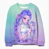 Girl K-pop Demon Hunter Fashion Casual Sweatshirt Movie,new Arrivals children,K-pop Trendlong-sleeve Crewneck Top