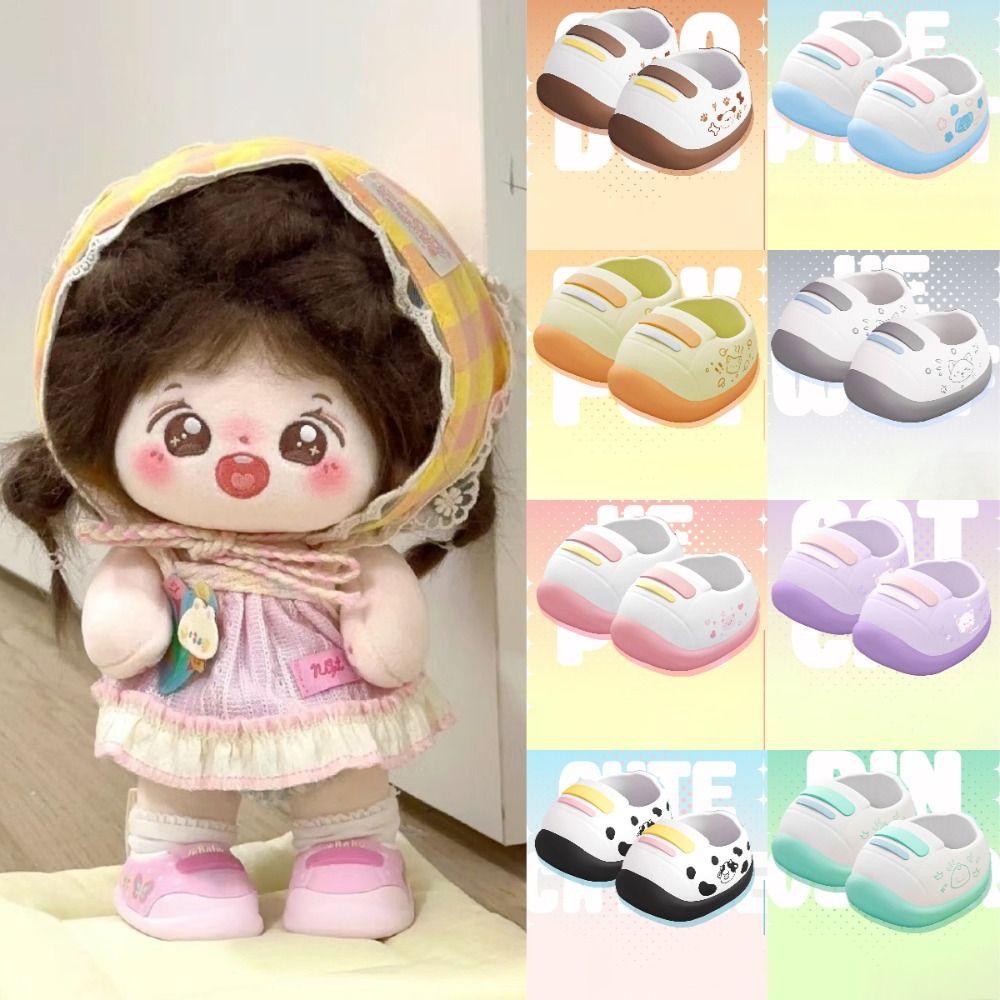 

20cm Animal Shoes Cotton Doll Walking Shoes Cute Rubber Shoes Birthday Gifts